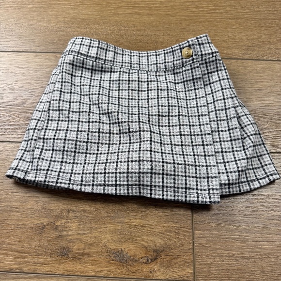 Abercrombie Kids Girls Pull-On Plaid Skort, Elastic Waist, Sz 5-6, Fall, Holiday - Picture 1 of 10